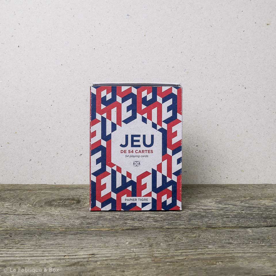 Jeu de 54 cartes made in France