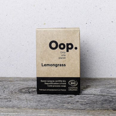 Le savon surgras Oop. (Only one planet) certifié bio Lemongrass