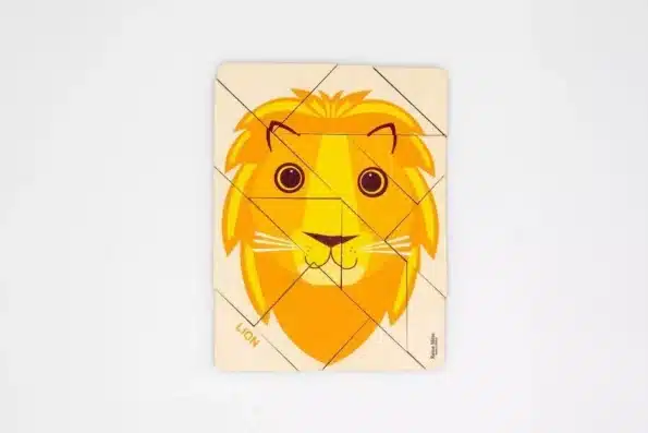 le puzzle lion